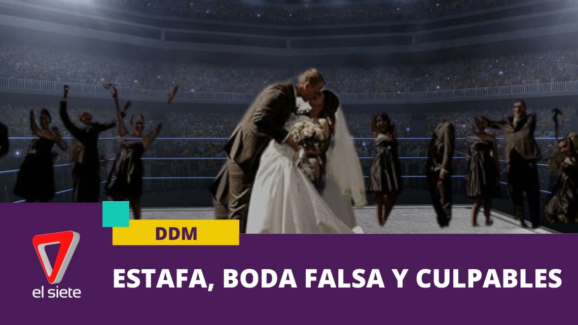 Estafa, boda falsa y culpables