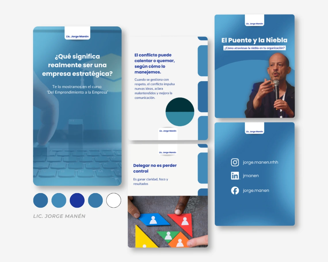 Diseño de contenido gráfico para redes social media