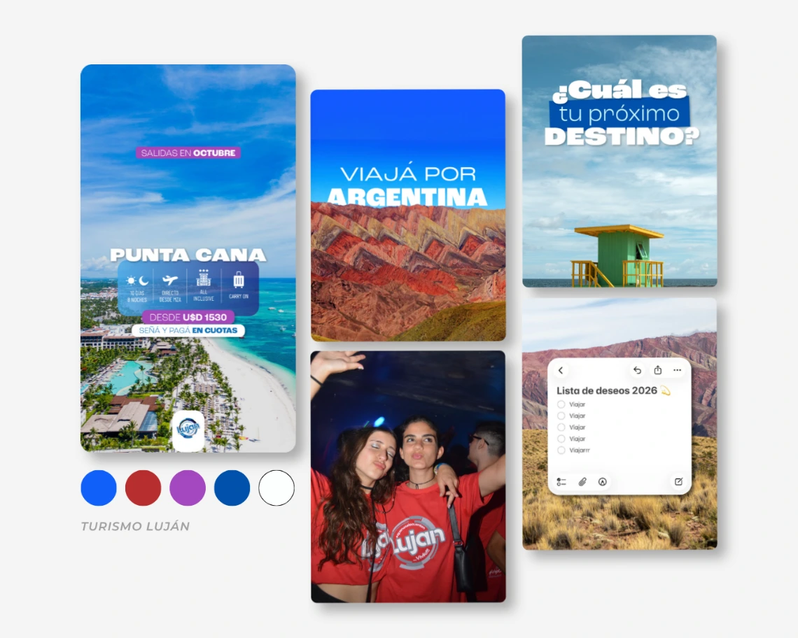 Estrategia de contenido y placas de Instagram para eventos culturales